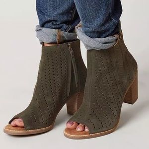 Toms Majorca Suede Bootie